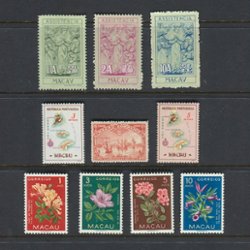10 Macau stamps