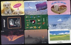 Japanese Telephone Cards from the 1990s (40) (5 images)