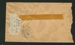 1948 Oct. 21 Shanghai $100,000 (overpaid) registered local (2 images)
