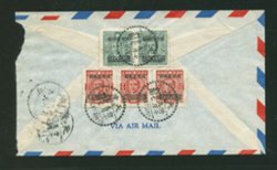 1948 Sept. 27 Tientsin $40,000 airmail to Shanghai, opened at side