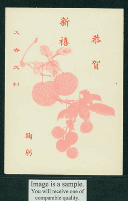 PCNY-36 1965 Taiwan New Year Postcard (2 images)