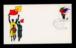 JF1 Commemorative Stamped Envelope Aug. 26, 1982 Namibia Day (scarce)