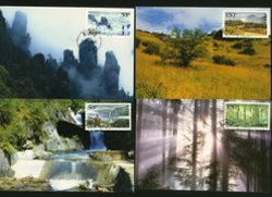 2870-73 PRC 1998-13 complete set of four Maxicards