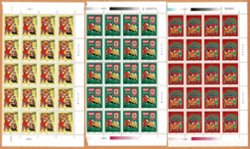 3002-04 PRC 2000-2 in panes of 20 (4 x 5)