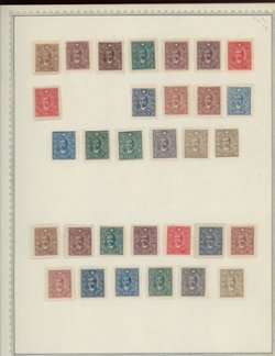 Among 550-63 group of shades and papers