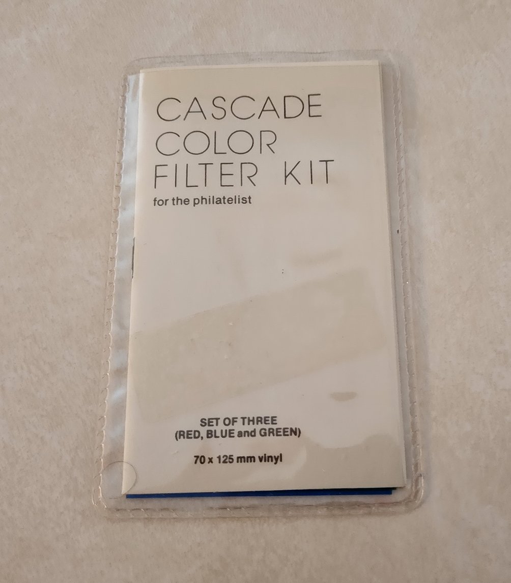 Cascade Color Filter Kit (for philatelist)