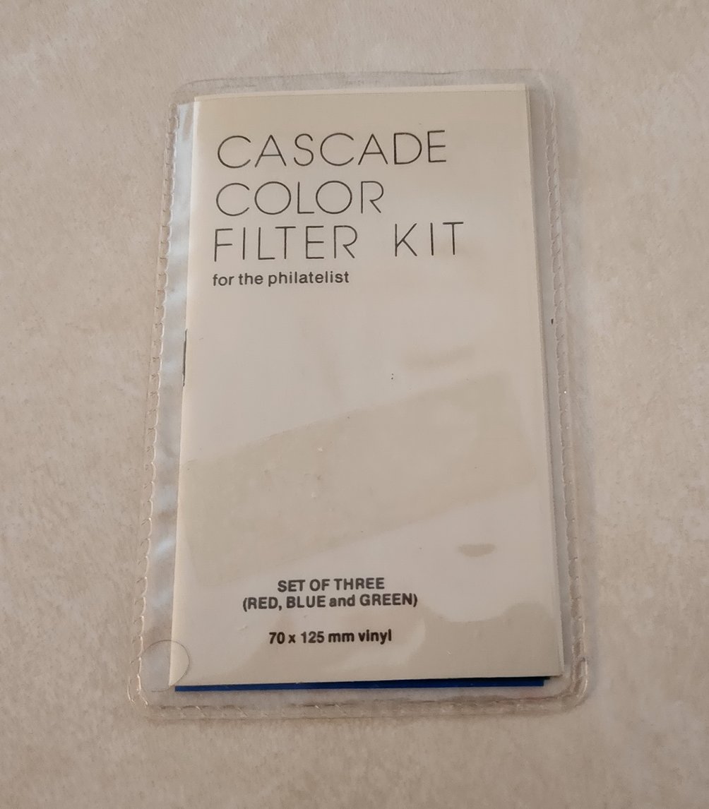 Cascade Color Filter Kit (for philatelist)