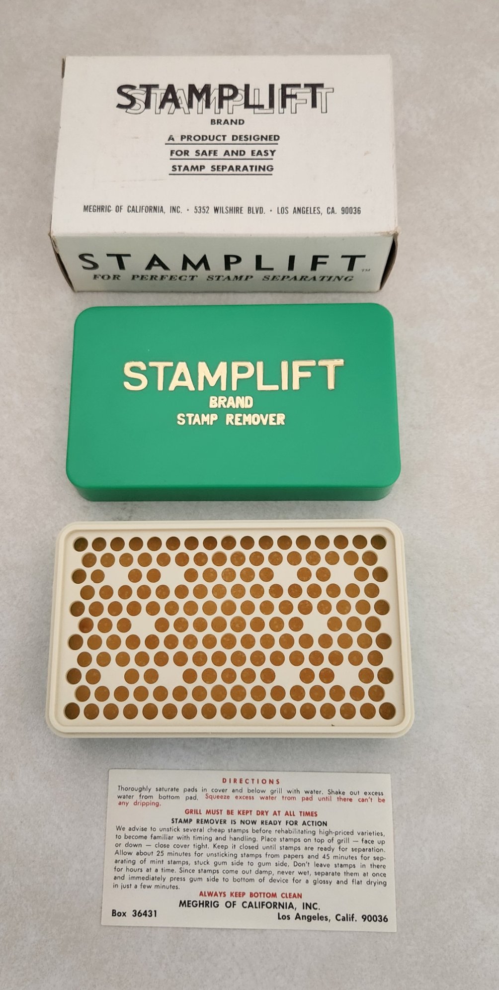 StampLift for separating stamps that are stuck together