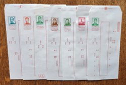 7 Domestic Envelopes